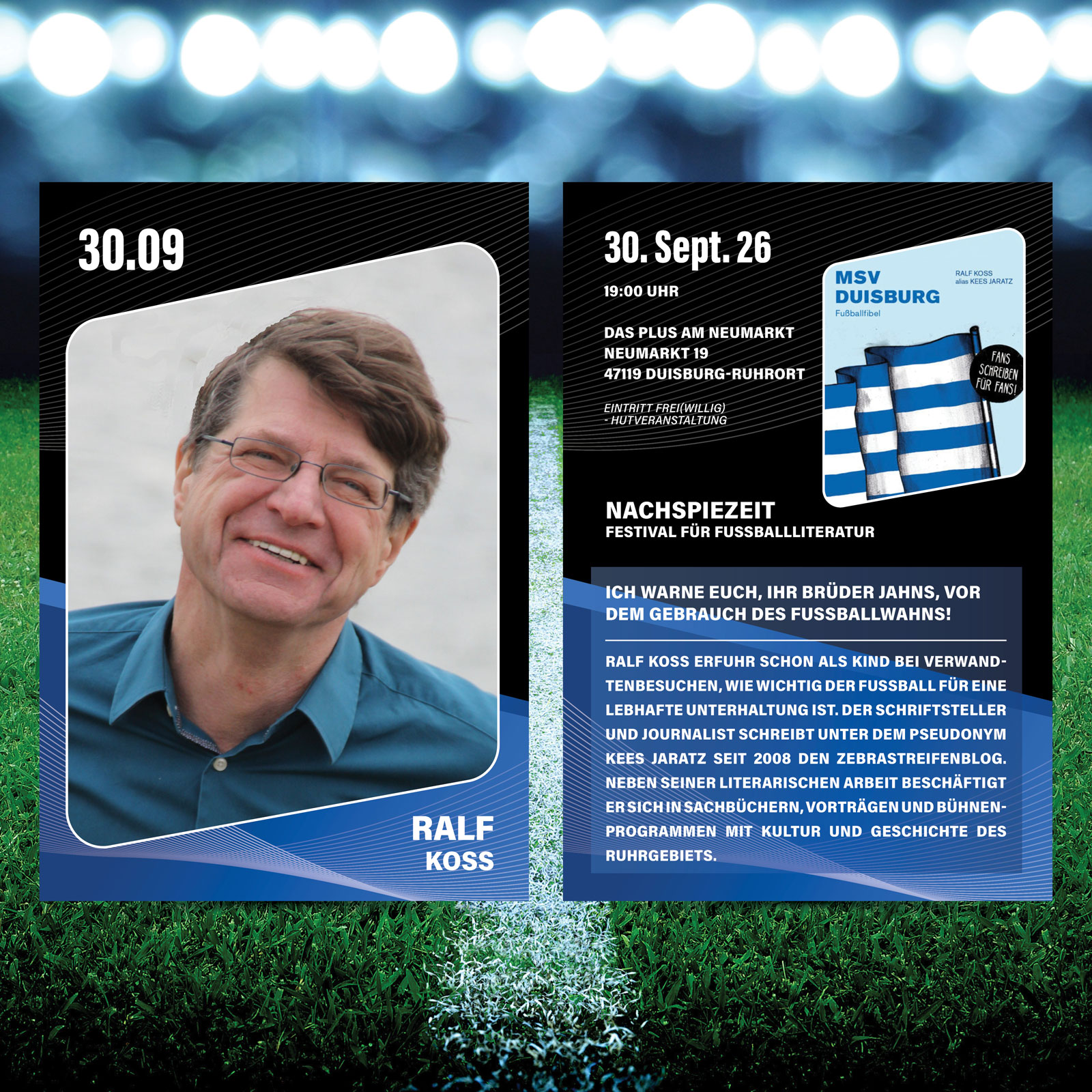 30. SEPT. | Ralf Koss
